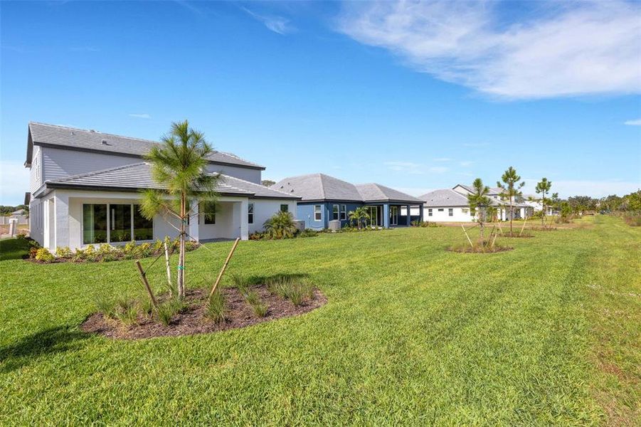 Exterior details and patio area of a home in Hawkstone, Sarasota (Image 31).