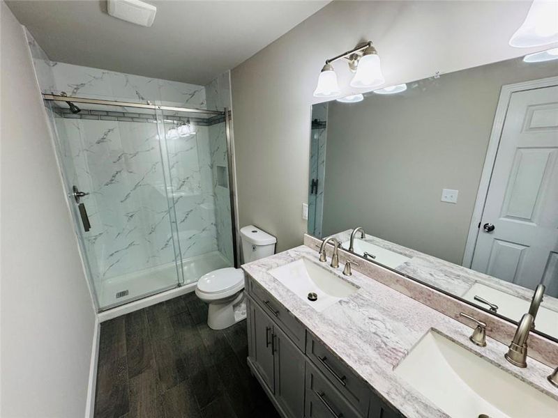 Furnished interior view inside a new home in , Snellville (Image 12).