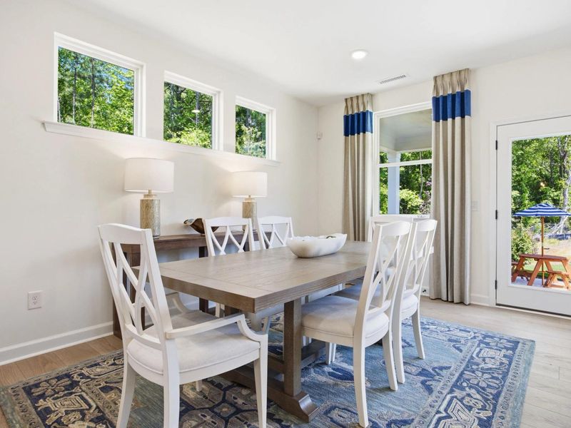 Representative furnished interior of a home built from the The Ashport G by Davidson Homes LLC in Enclave at Belmont, Belmont (Image 30).