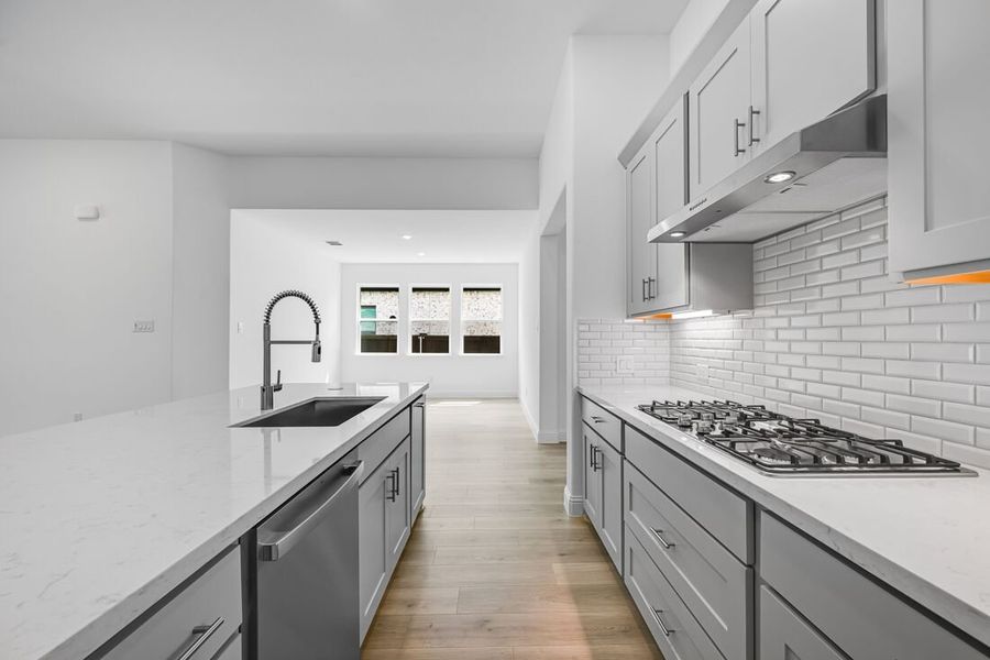 Furnished interior view inside a new home in The Ridge at Northlake 60s, Northlake (Image 10).