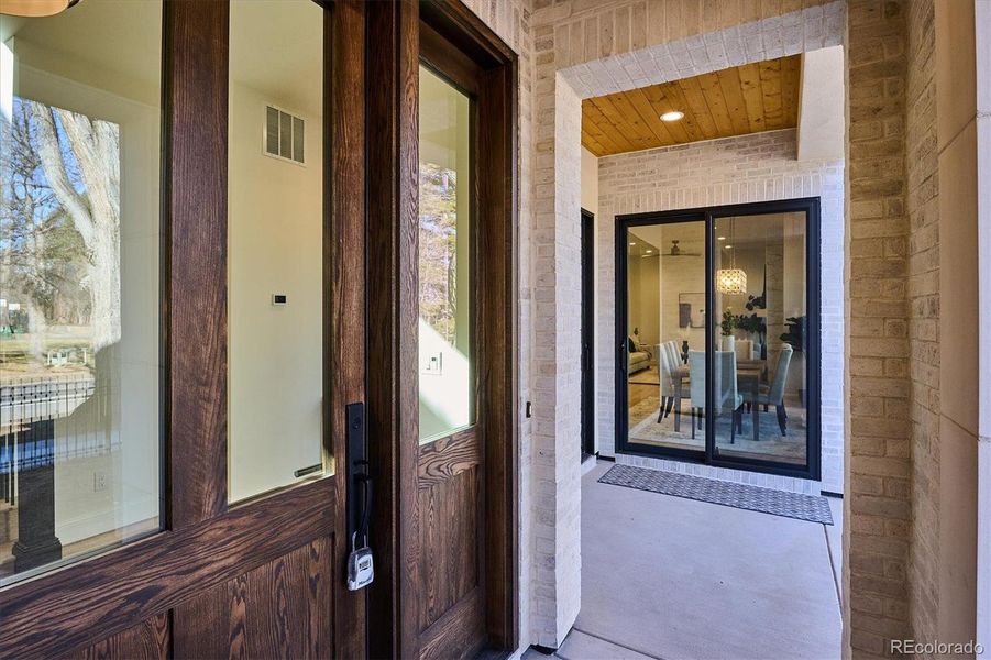 Exterior details and patio area of a home in , Denver (Image 3). Exterior details and patio area of a home in , Denver (Image 3).