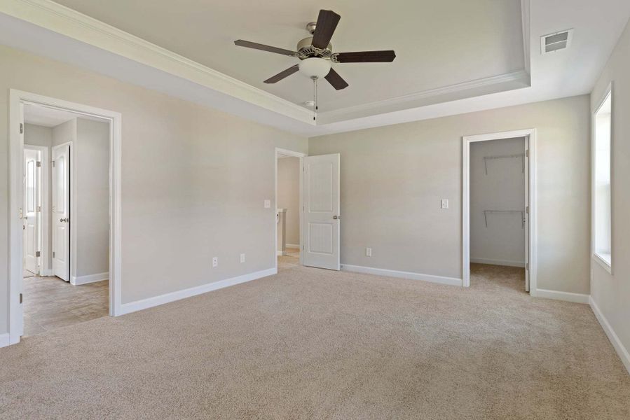 Representative unfurnished interior of a home built from the Brunswick by Caviness & Cates Communities in Maggie Way, Wendell (Image 205). Representative unfurnished interior of a home built from the Brunswick by Caviness & Cates Communities in Maggie Way, Wendell (Image 205).