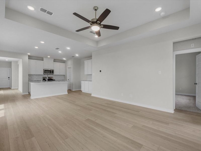 Spacious, unfurnished interior of a new home in Mason Woods, Cypress (Image 15). Spacious, unfurnished interior of a new home in Mason Woods, Cypress (Image 15).