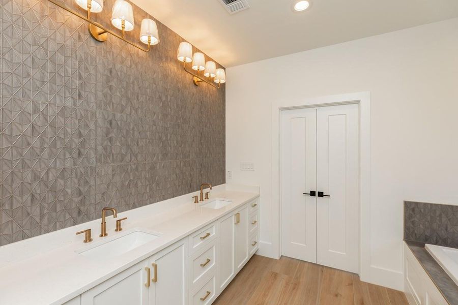 Furnished interior view inside a new home in , Beaumont (Image 15). Furnished interior view inside a new home in , Beaumont (Image 15).