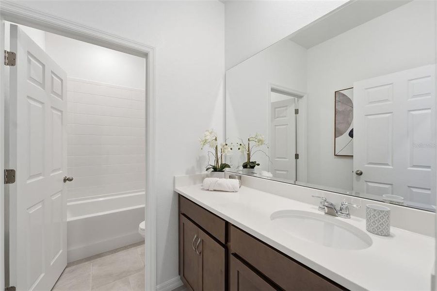 Furnished interior view inside a new home in Marion Ridge, Haines City (Image 7).