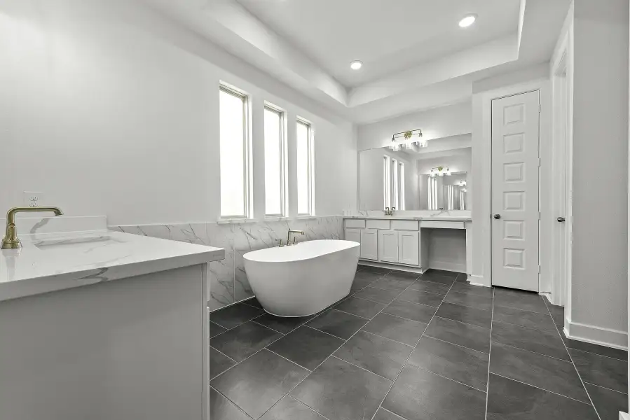 Furnished interior view inside a new home in Lariat, Liberty Hill (Image 7).