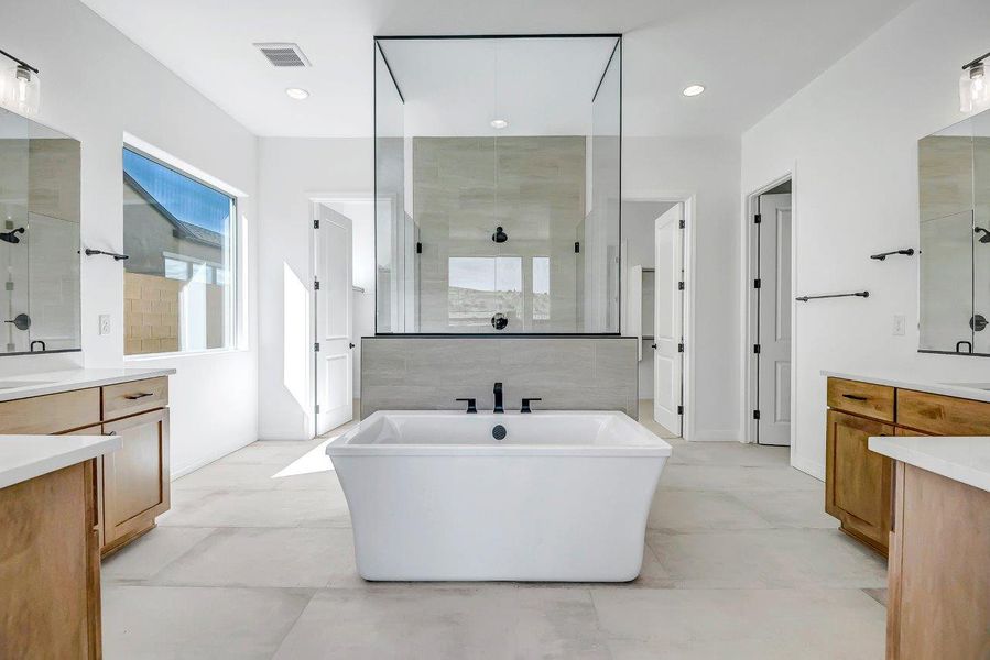 Furnished interior view inside a new home in Summit at The Dells, Prescott (Image 9).