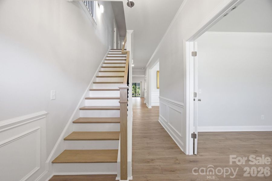 Entry way, Office to the right