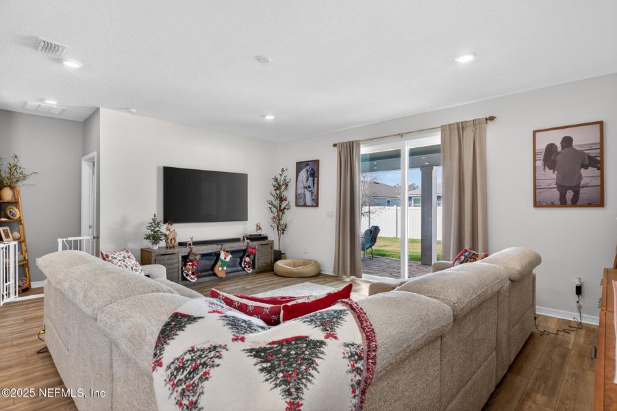 Furnished interior view inside a new home in Forest Park at Wildlight, Yulee (Image 12). Furnished interior view inside a new home in Forest Park at Wildlight, Yulee (Image 12).