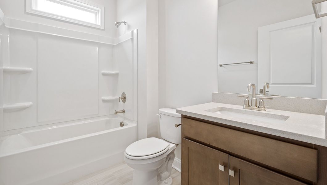 Representative furnished interior of a home built from the Dover by D.R. Horton in The Villas at Pine Valley, Boiling Springs (Image 5).