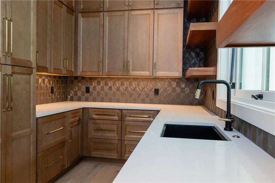 Furnished interior view inside a new home in , Marietta (Image 19).