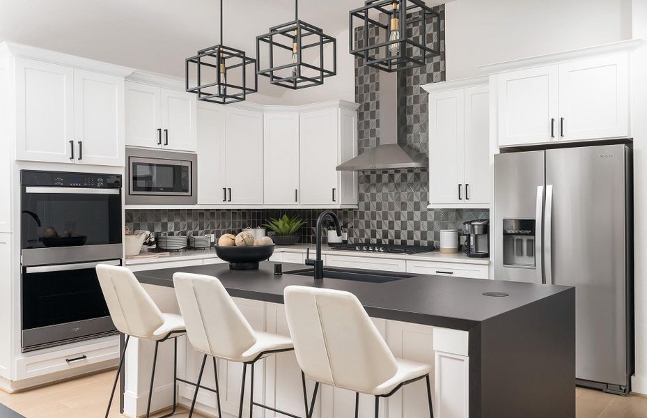 MODEL HOME images may NOT be consistent with the finished product.
