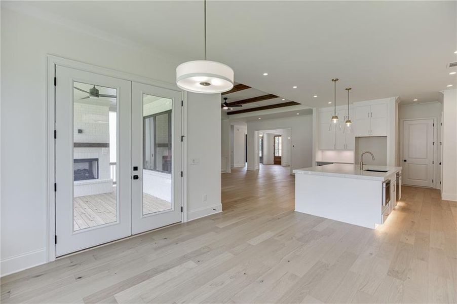 Spacious, unfurnished interior of a new home in , Buford (Image 40).