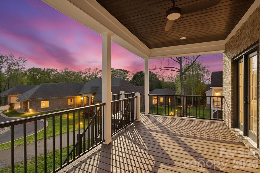 Exterior details and patio area of a home in , Hickory (Image 27).