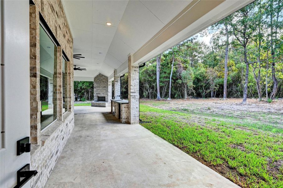 Exterior details and patio area of a home in , Montgomery (Image 27).