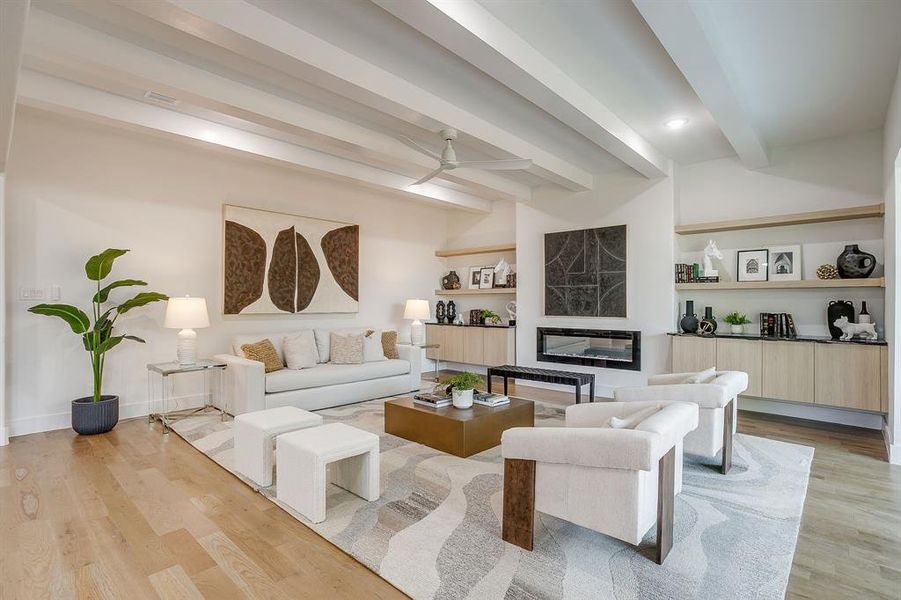 Furnished interior view inside a new home in , Fort Worth (Image 5). Furnished interior view inside a new home in , Fort Worth (Image 5).