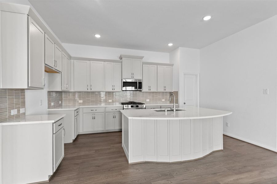 Furnished interior view inside a new home in Beamer Villas, Friendswood (Image 8).