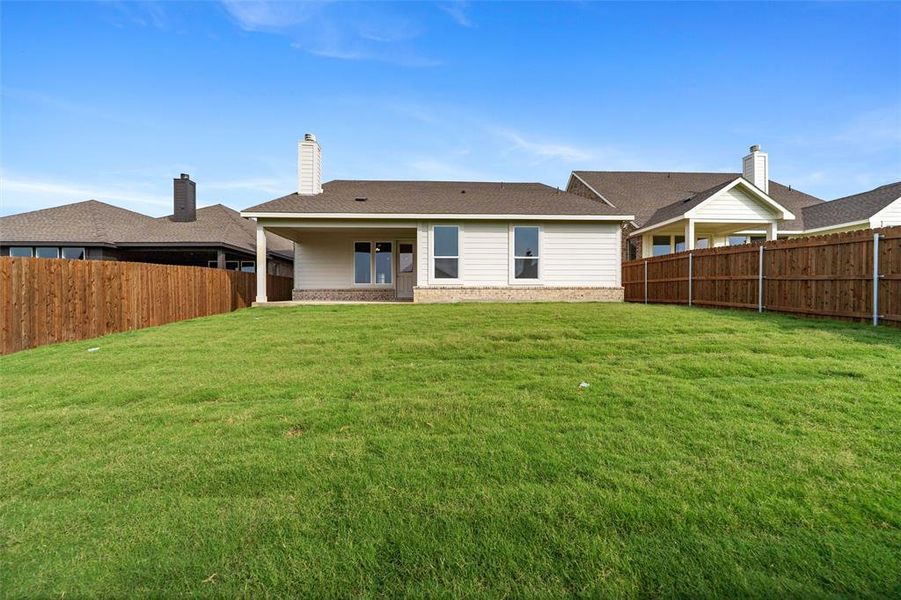 Exterior details and patio area of a home in Liberty Pointe, Gainesville (Image 27). Exterior details and patio area of a home in Liberty Pointe, Gainesville (Image 27).