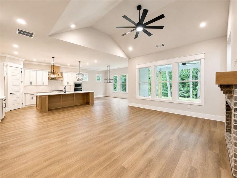 Spacious, unfurnished interior of a new home in , Pendergrass (Image 33).