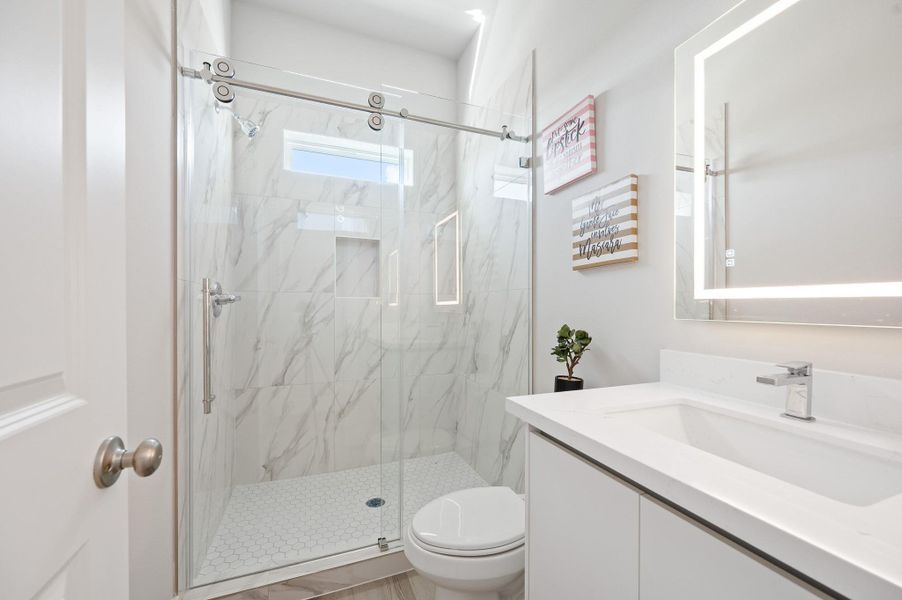 Furnished interior view inside a new home in , Houston (Image 31). Furnished interior view inside a new home in , Houston (Image 31).