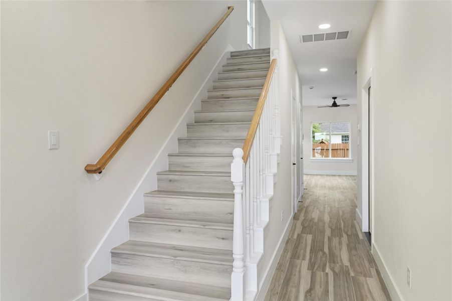 Spacious, unfurnished interior of a new home in , Houston (Image 12). Spacious, unfurnished interior of a new home in , Houston (Image 12).
