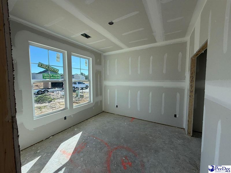 In-progress construction of a new home in The Grove, Florence, SC (Image 6). In-progress construction of a new home in The Grove, Florence, SC (Image 6).