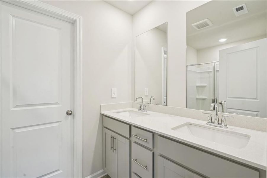 Furnished interior view inside a new home in , Conyers (Image 14).