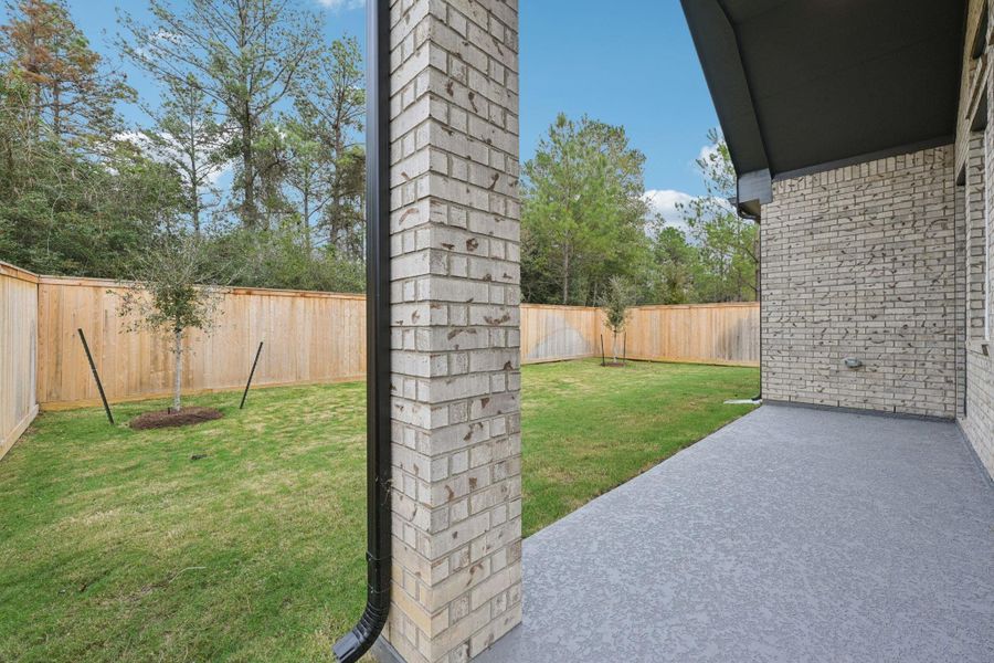 Exterior details and patio area of a home in , Montgomery (Image 26). Exterior details and patio area of a home in , Montgomery (Image 26).