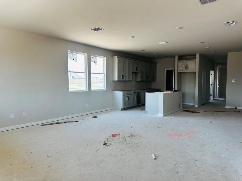 In-progress construction of a new home in Patterson Ranch, Georgetown, TX (Image 15).