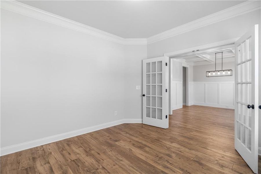 Spacious, unfurnished interior of a new home in Calgary Downs, Winder (Image 21).