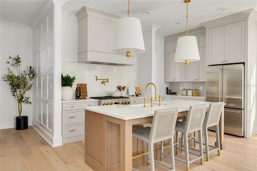 Furnished interior view inside a new home in , St. Petersburg (Image 14).