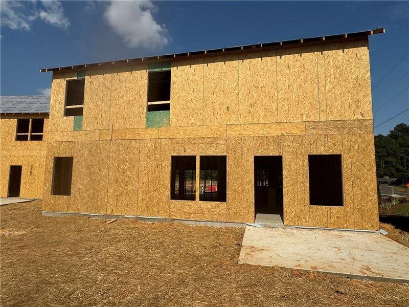 In-progress construction of a new home in Langston Reserve, Cartersville, GA (Image 13).