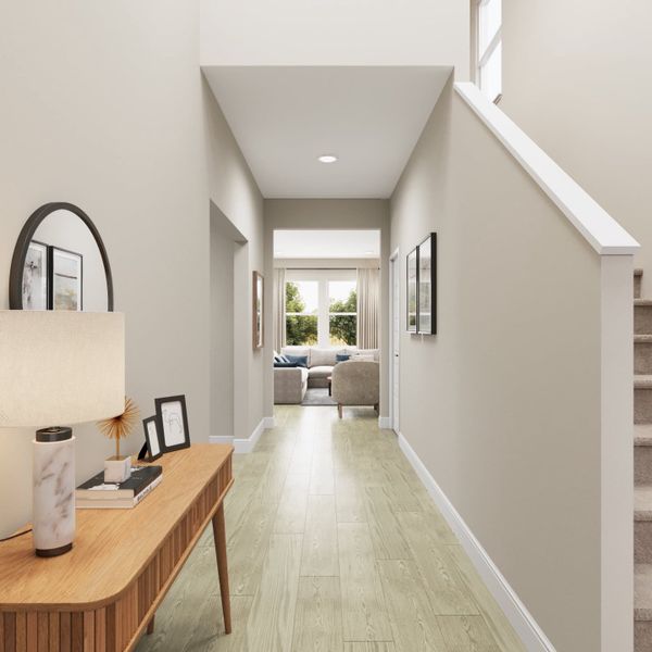 Furnished interior view inside a new home in Lake Bluff, Greeley (Image 8).