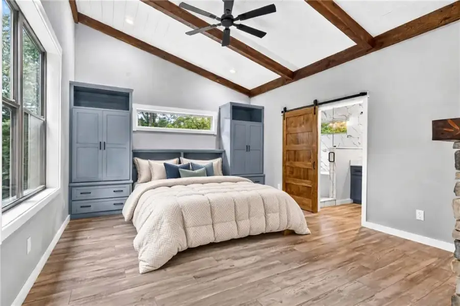Furnished interior view inside a new home in , Morganton (Image 6).
