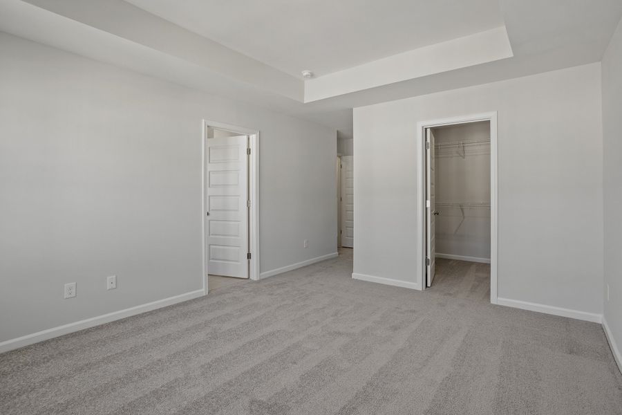 Spacious, unfurnished interior of a new home in Renaissance at White Oak, Garner (Image 23).