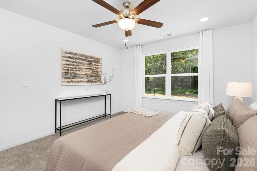 Furnished interior view inside a new home in , Hickory (Image 15).