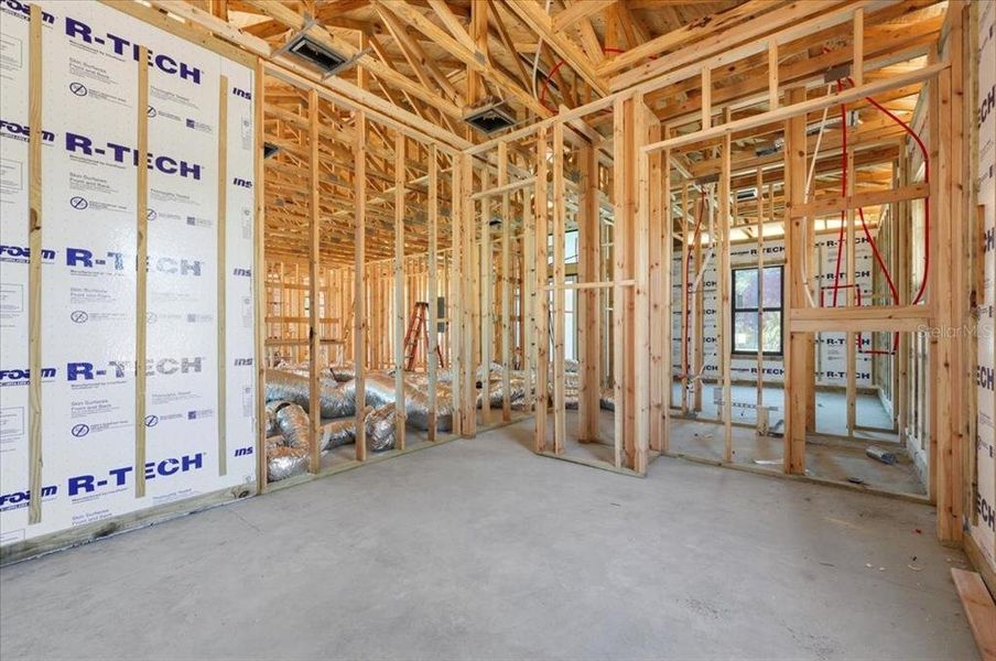 In-progress construction of a new home in , Avon Park, FL (Image 9).