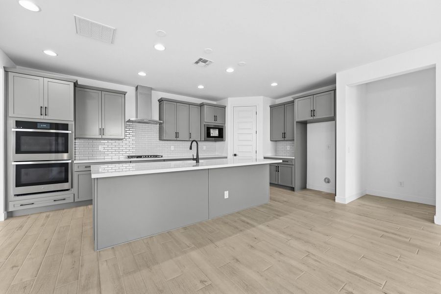 Furnished interior view inside a new home in Combs Ranch, San Tan Valley (Image 3).