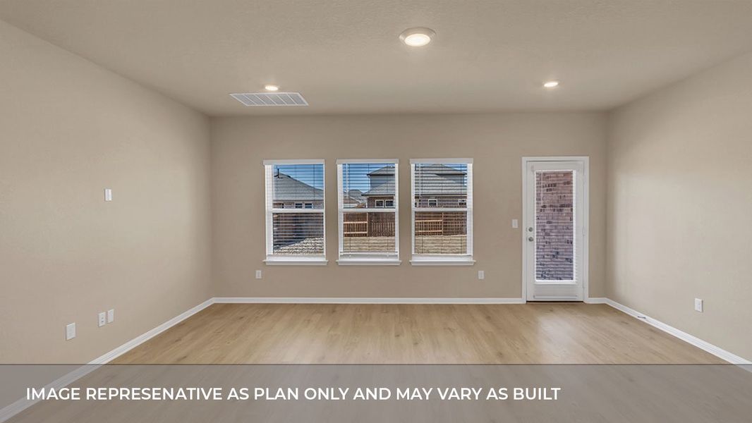 Spacious, unfurnished interior of a new home in Bar W Ranch, Leander (Image 17).