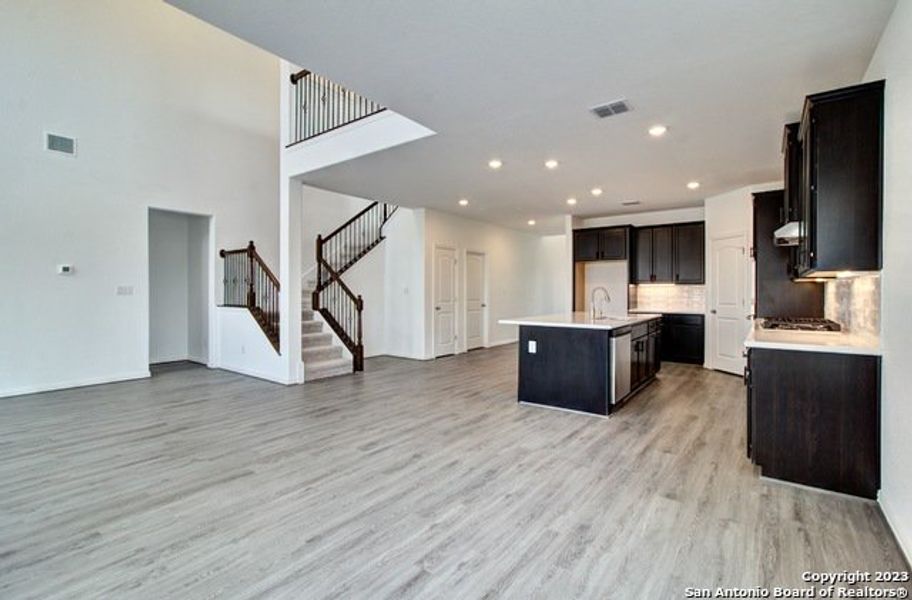 Furnished interior view inside a new home in Veramendi, New Braunfels (Image 12).