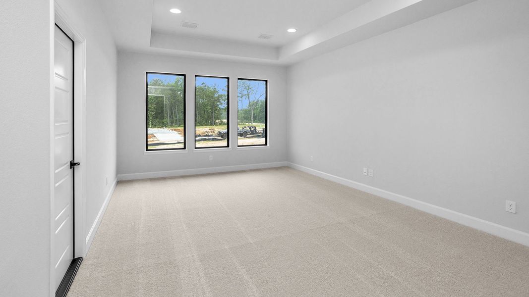 Spacious, unfurnished interior of a new home in Two Step Farm, Montgomery (Image 29). Spacious, unfurnished interior of a new home in Two Step Farm, Montgomery (Image 29).