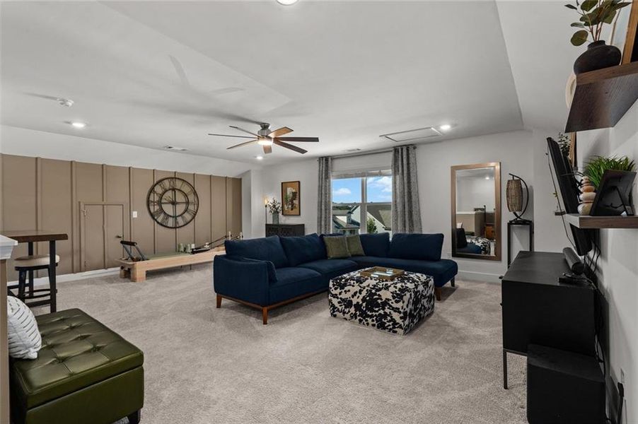 Furnished interior view inside a new home in , Canton (Image 14).