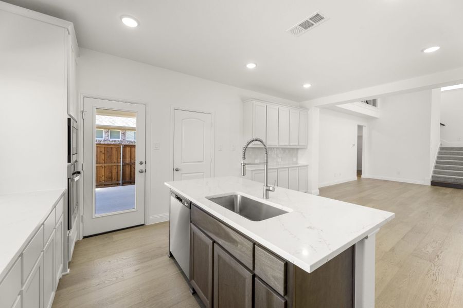 Furnished interior view inside a new home in The Reserve at Spiritas Ranch, Little Elm (Image 6).