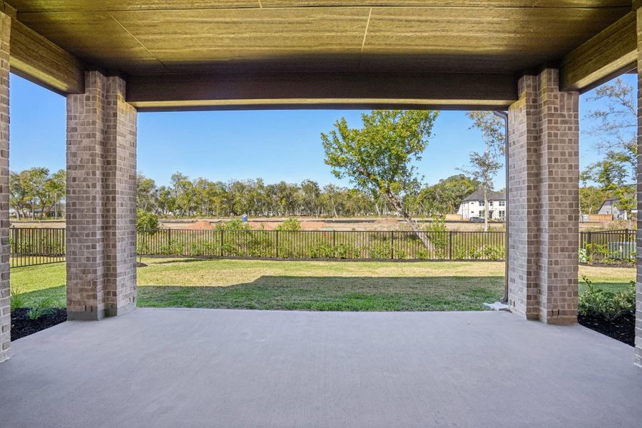 Exterior details and patio area of a home in , Missouri City (Image 2). Exterior details and patio area of a home in , Missouri City (Image 2).