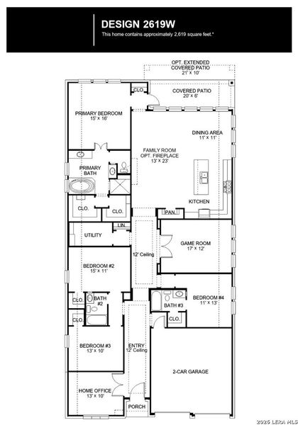 2D floor plan layout of this home in Legacy at Lake Dunlap, New Braunfels, TX (Image 3). 2D floor plan layout of this home in Legacy at Lake Dunlap, New Braunfels, TX (Image 3).