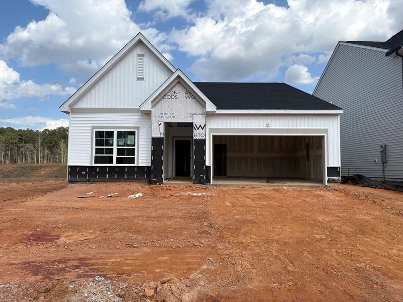 In-progress construction of a new home in Crescent Mills, Wilson's Mills, NC (Image 3).