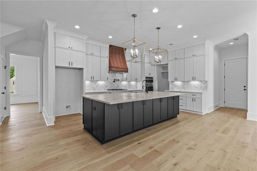 Furnished interior view inside a new home in , Buford (Image 8).