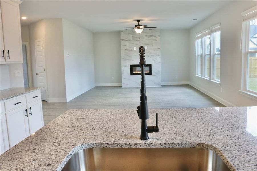 Close-up of interior finishes inside a home in , Gray (Image 20).