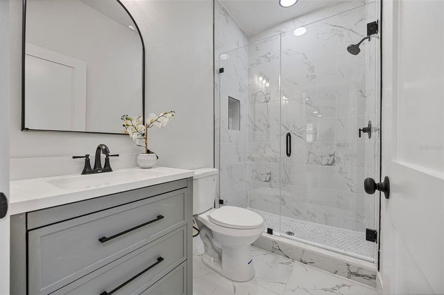 Furnished interior view inside a new home in , Tampa (Image 9).