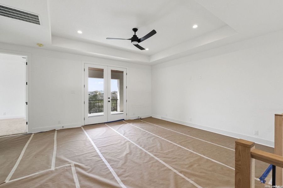 In-progress construction of a new home in , Boerne, TX (Image 29).